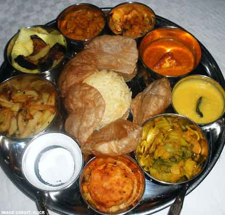Home made Bengali food