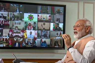 PM Modi Speaks to 7 CM&rsquo;s on Floods and COVID-19 Situation