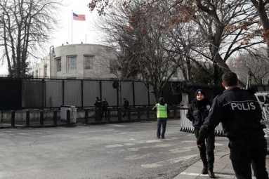Turkey: Shots Fired at Gate of U.S. Embassy