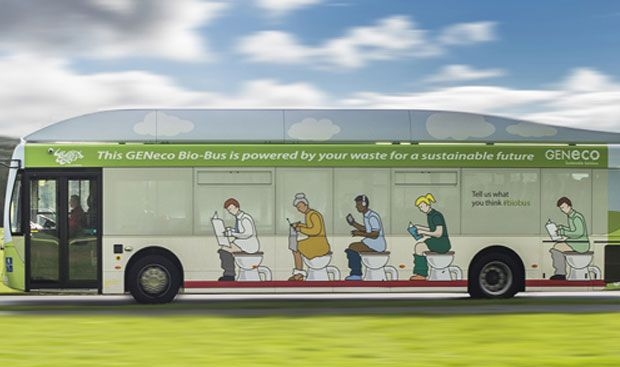 Bus running on human poop introduced},{Bus running on human poop introduced