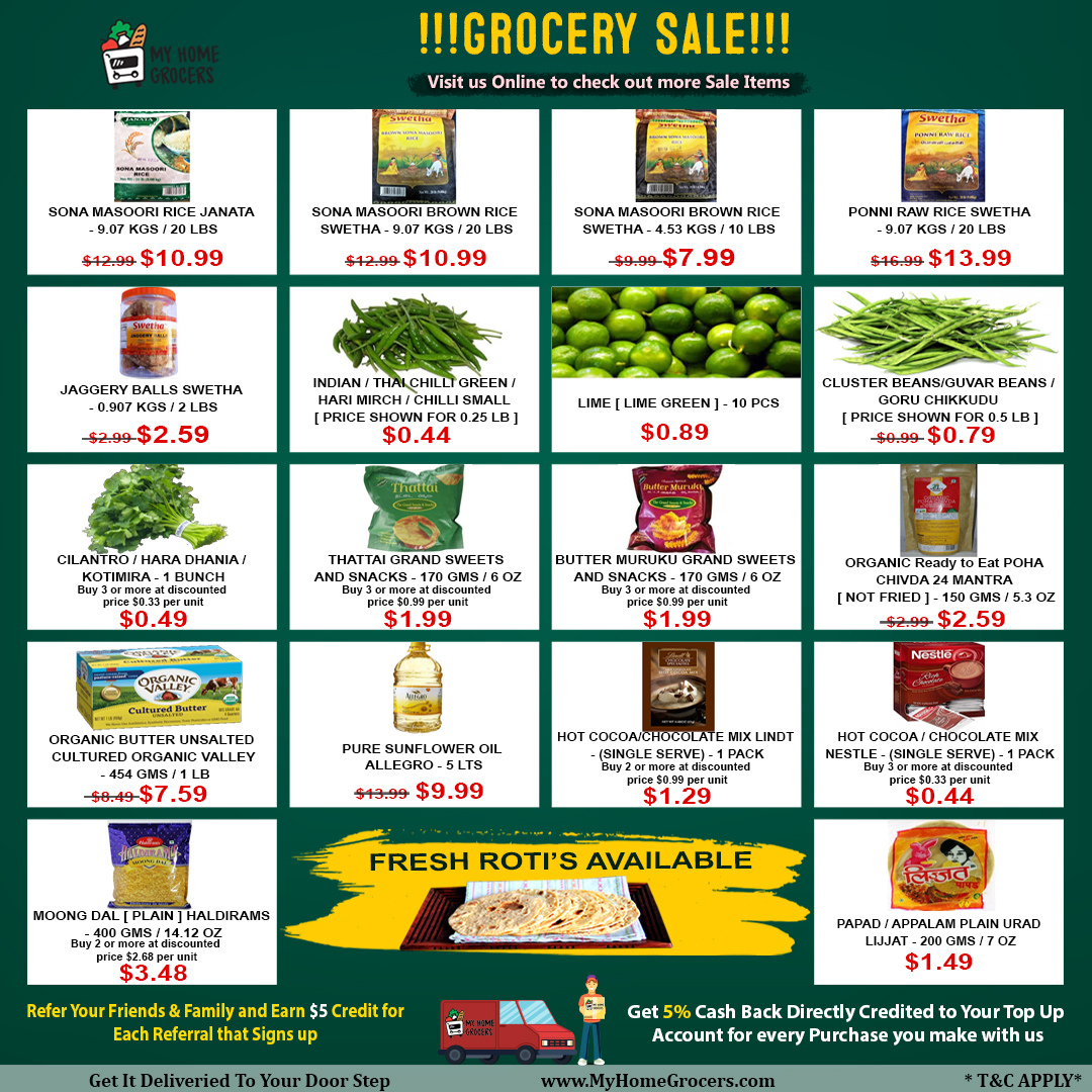 Grocery Sale Online Little Elm,Texas - MyHomeGroce