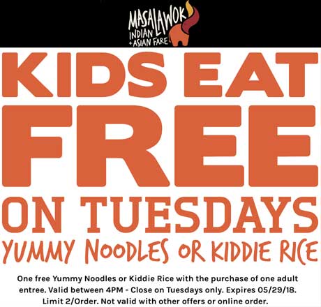 Kids Eat FREE On...
