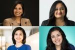 Indian origin women in forbes, US tech moguls, 4 indian origin women in forbes u s list of top women in tech, Twitter followers