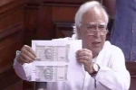 government, congress, 2 types of 500 notes are being printed opposition alleges biggest scam of the century, 2000 notes