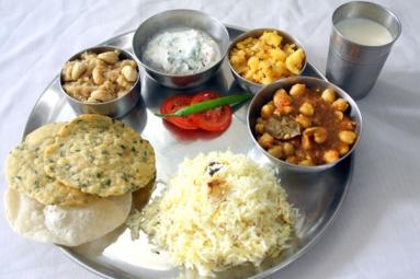 Traditional Indian &lsquo;Thali&rsquo;