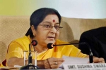 Swaraj, Sushma Swaraj, agents using asylum for trafficking sushma swaraj, People falling
