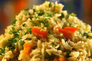 Healthy Brown Rice Pulao recipe!