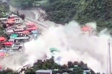 Cloudburst in Uttarakhand’s Uttarkashi leaves 4 dead: 50 Missing