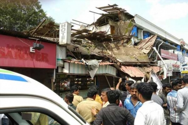 Kerala: Three-storey Building Collapses in Palakkad