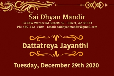 Sai Dhyan Mandir - Datta Jayanthi Sai Dhyan Mandir - Datta Jayanthi