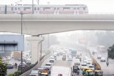 Delhi’s AQI up by nearly 100 points in a day Delhi’s AQI up by nearly 100 points in a day
