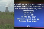 New Jersey news, Nuclear Power Plant Warning In New Jersey, false nuclear power plant warning concerns new jersey residents, Nuclear plant