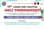 Arizona Current Events, Arizona Current Events, 11th annual indo american golf tournament, Golf tournament in az