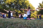 yoga, yoga, international yoga day 2019 over 2 500 register for event at washington monument, Curtain raiser