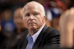 John McCain, Arizona, john mccain halts treatment for brain cancer family says, Vietnam war