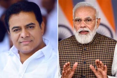 KTR Continues to Take a Dig on Narendra Modi