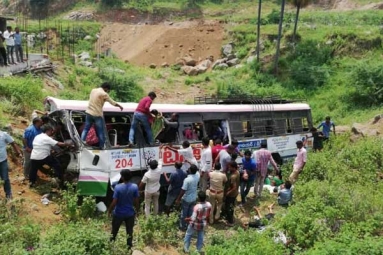 Over 40 Pilgrims Killed in Horrific Telangana Bus Accident