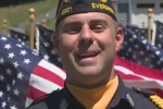 Evergreen boy scout, Evergreen boy scout, evergreen boy scout collects 500 american flags for retirement impress veterans, American flags