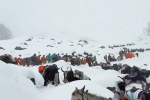Mount Everest Snow storm escape, Mount Everest Snowstorm latest, more than 1000 stranded near mount everest because of snow storm, Flash flood Mount Everest Snow storm escape, Mount Everest Snowstorm latest, more than 1000 stranded near mount everest because of snow storm, Flash flood