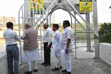 Morbi Bridge Incident: Narendra Modi Visits The Spot