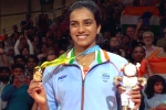 PV Sindhu gold medal, PV Sindhu medal, pv sindhu scripts history in commonwealth games, Canada
