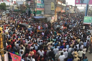 Thousands Attend Pranay Perumalla&#039;s Funeral in Miryalguda