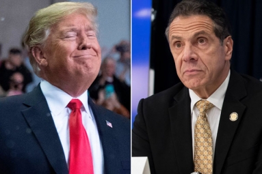 President Trump plays misleading clippings from Cuomo in press briefings