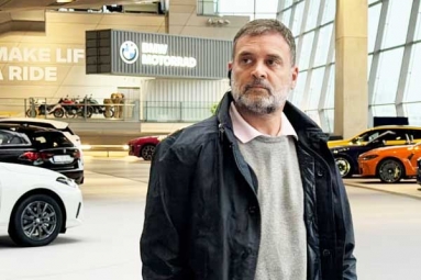 Rahul Gandhi visits BMW Site in Germany