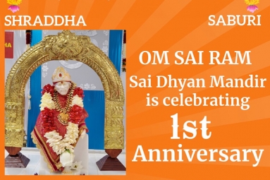 Sai Dhyan Mandir - 1st Anniversary Celebrations Sai Dhyan Mandir - 1st Anniversary Celebrations