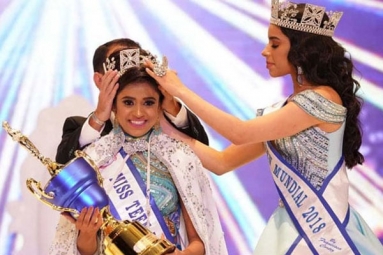 Indian Girl Sushmita Singh Wins Miss Teen World 2019