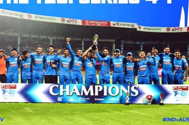 T20 Series: India beat Australia by 4-1