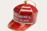 Trump selling 24-karat gold, 'MAGA' Christmas ornament, trump campaign selling 24 karat gold maga christmas ornament, Merry christmas
