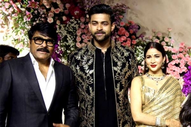 A Star-studded wedding reception for Varun and Lavanya