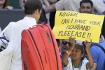 Roger Federer, Roger Federer, wimbledon 2018 roger federer makes a brilliant gesture towards indian origin fan, Wimbledon title