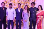 Tollywood latest, Tollywood celebrities, nag hosts a lavish reception for chaitu and samantha, Akkineni family