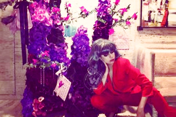Lady gaga received from her pals},{Lady gaga received from her pals