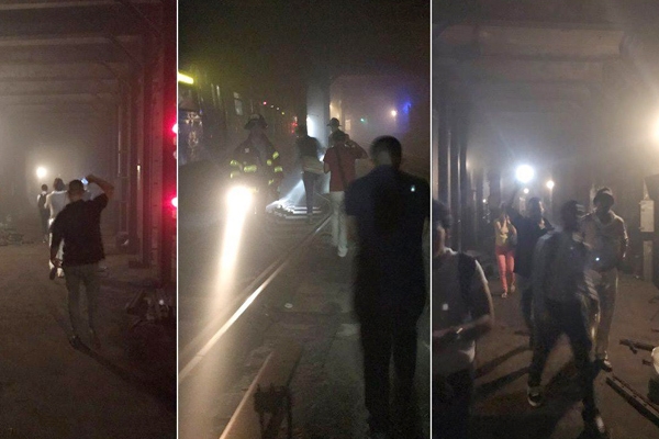 Harlem Metro Derail causes major interruption