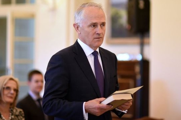Malcolm Turnbull sworn in as Australian PM for second term!