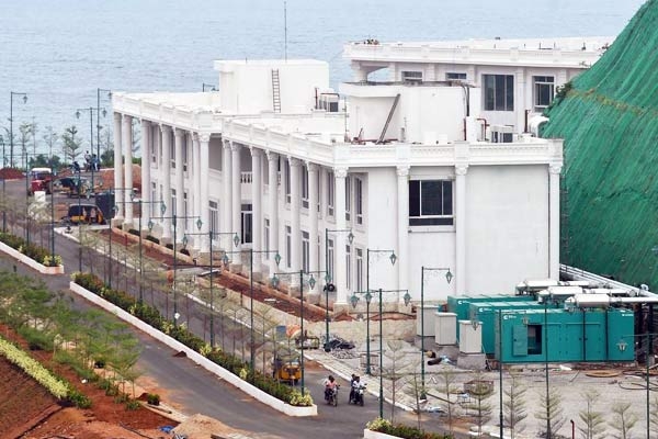 Shocking facts inside YS Jagan's Rushikonda Palace