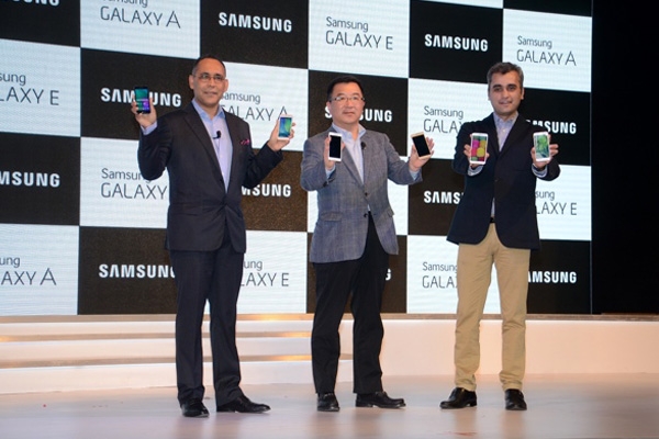 Galaxy A3, A5, E5 and E7 from Samsung