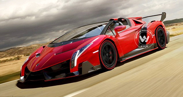 Lamborghini's topless anniversary treatLamborghini's topless anniversary treat},{Lamborghini's topless anniversary treat