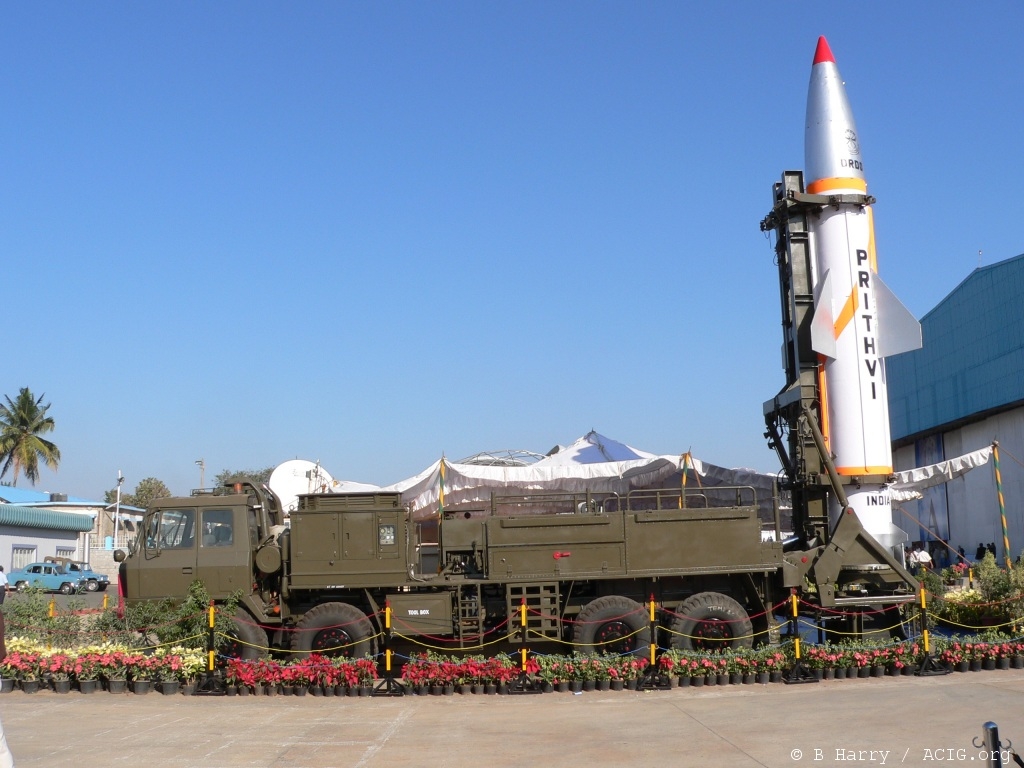 India successfully test-fired Prithvi II missile},{India successfully test-fired Prithvi II missile