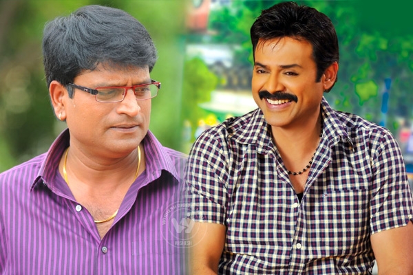 Ravi Babu with Venkatesh},{Ravi Babu with Venkatesh